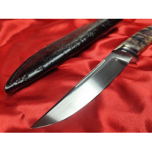 ВУЛКАН ніж ручної роботи майстра студії GARAGE ART, сталь 95х18М 62 HRC. Photo 2